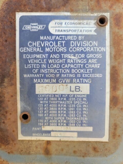1958 Chevrolet 1/2 Ton Pickup - photo 13