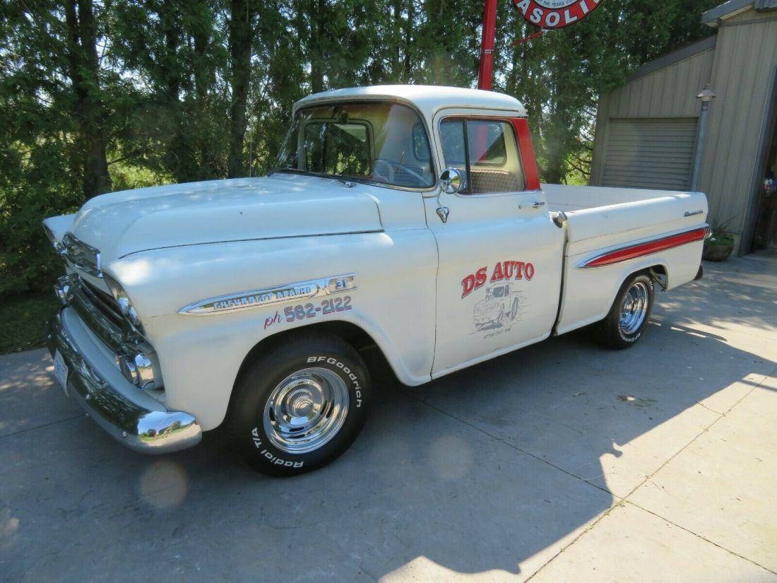 1958 Chevrolet Other Pickups 3100 Fleetside Short Bed Apache V8 1958 Chevrolet Other Pickups Apache 3100 short bed