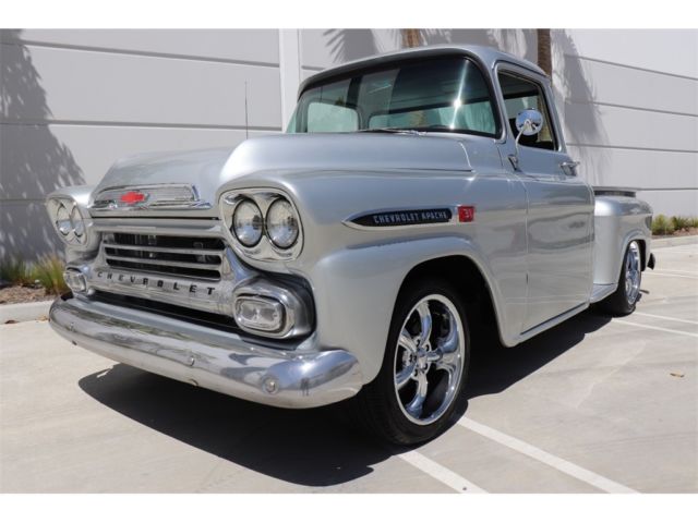 1958 Chevrolet Other Pickups Apache 3100 94453 Miles Silver 350 V8 Automatic 1958 Chevrolet Other Pickups Apache 3100
