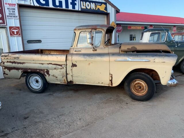 1958 Chevrolet pickup short box half ton big back window 3100 1958 Chevrolet Other Pickups