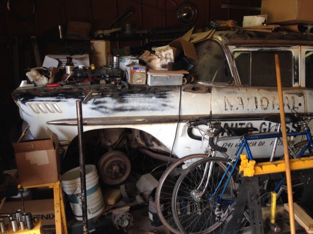 1958 Chevrolet wagon Nomad 348 Cid Automatic Power Brakes Roofrail & partscar 1958 Chevrolet Nomad Nomad