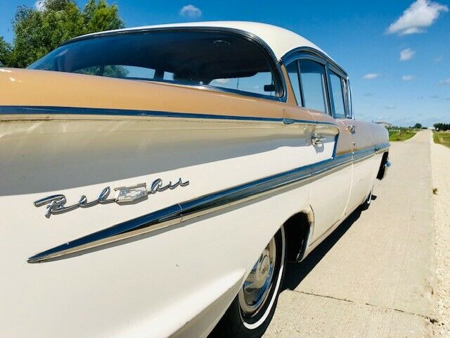 1958 Chevrolet Bel Air/150/210 HD VIDEO Daily Driver Survivor 2 owner - photo 10