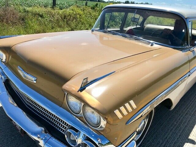 1958 Chevrolet Bel Air/150/210 HD VIDEO Daily Driver Survivor 2 owner - photo 13