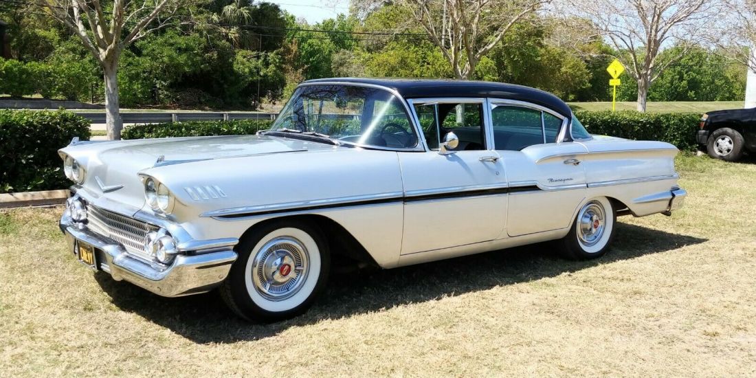 1958 Chevy Biscayne Sedan *** Air Conditioning *** Clean Florida Car 1958 Chevrolet Bel Air/150/210