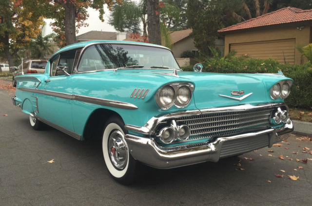 1958 Chevy Impala Sport Coupe, 348 Tri-Power Engine 1958 Chevrolet Impala