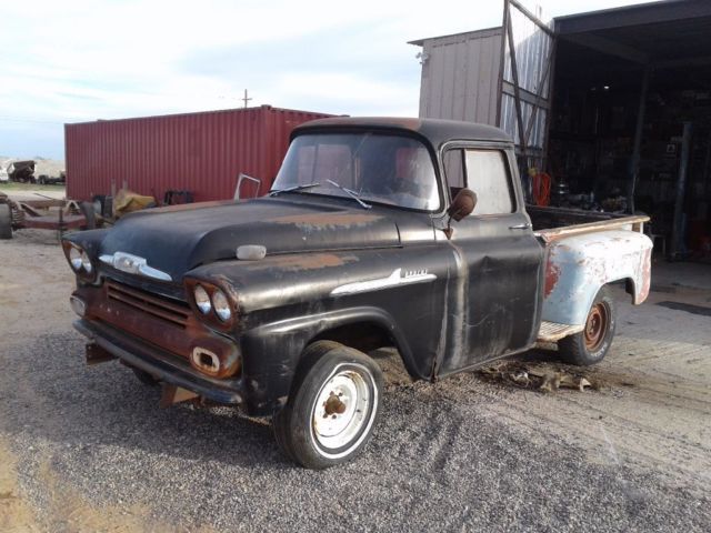 1958 chevy pickup 3100 short bed stepside 1958 Chevrolet Other Pickups Standard