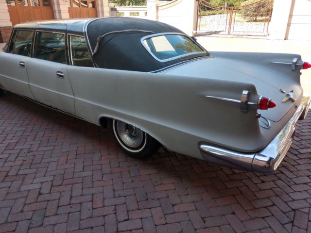 1958 Chrysler Imperial Ghia Limousine Unrestored - photo 4