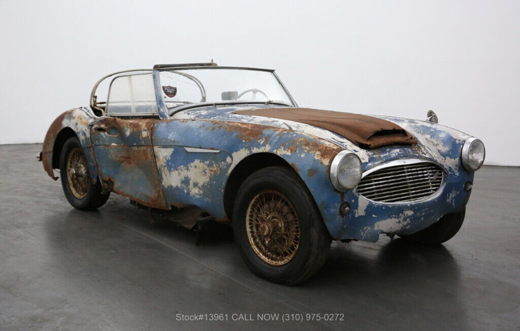 1958 Austin Healey 100-6 BN4 Convertible Sports Car - photo 3