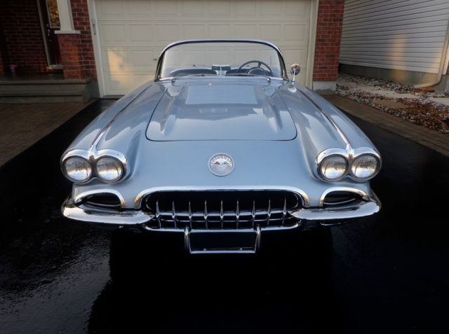 1958 CORVETTE 283 DUAL CARBS 4 SPEED BOTH TOPS PRIVATE SELLER AMAZING ORIGINAL 1958 Chevrolet Corvette Convertible Roadster-Hardtop 283 Dual Quad 4 Speed