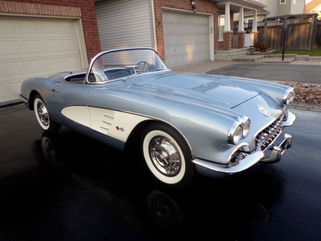 1958 Chevrolet Corvette Convertible Roadster-Hardtop 283 Dual Quad 4 Speed - photo 2