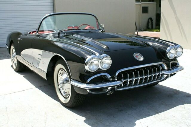 1958 Corvette Convertible 283/245HP Dual Quad 4-Speed Hard Top Older Frame-Off 1958 Chevrolet Corvette Convertible 283/245HP Dual Quad Hard Top