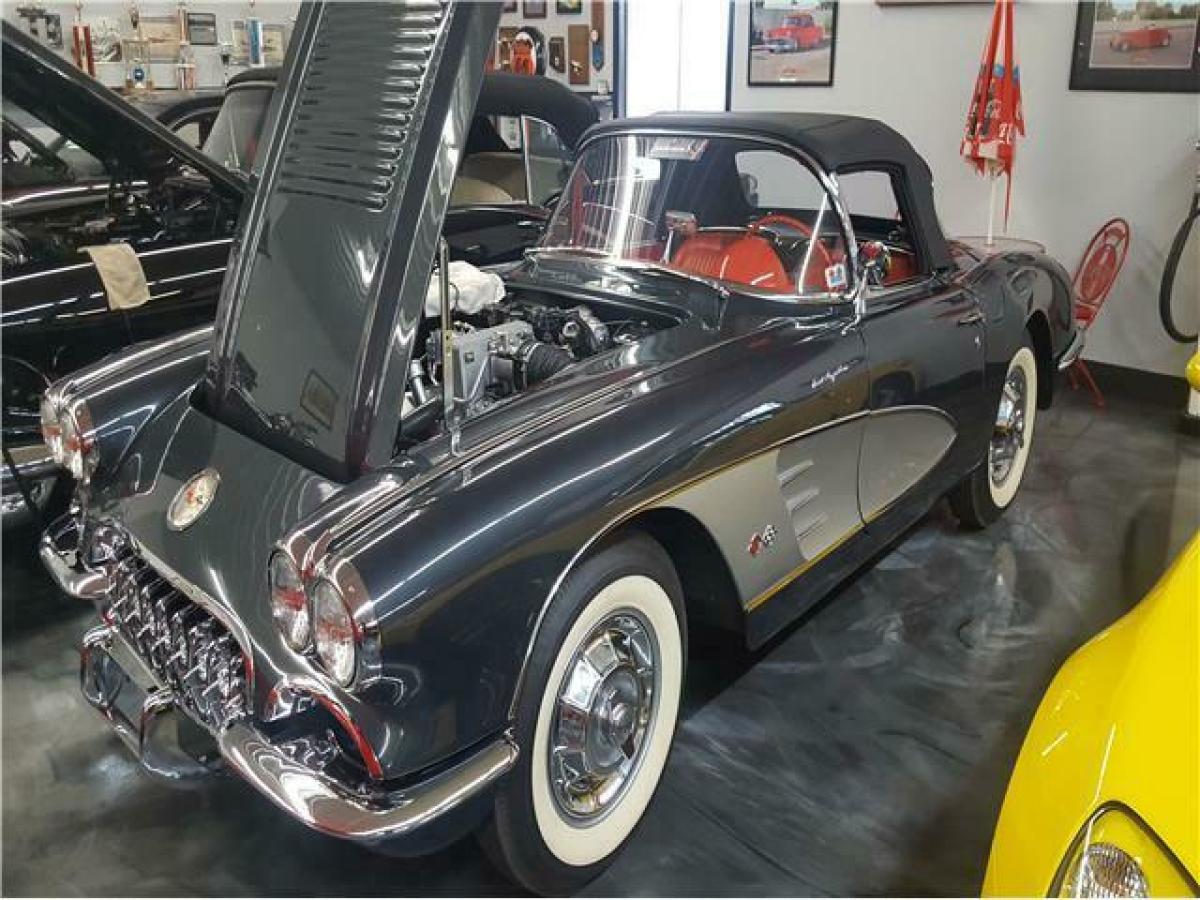 1958 Corvette Fuelie Fully Restored Charcoal/Red Gorgeous 1958 Chevrolet Corvette Fuelie