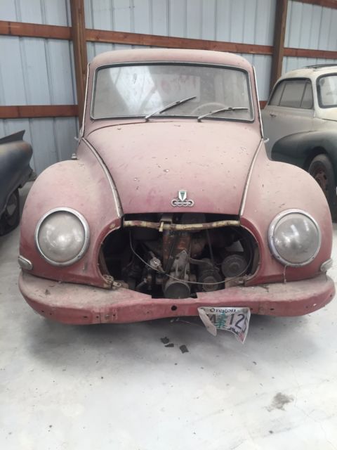 1958 DKW Universal Auto Union F94 1000 3=6 wagon NR project barn find 1958 Other Makes