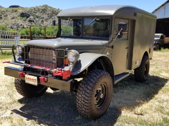 1958 Dodge Power Wagon Ambulance One of a kind custom built 1958 Dodge Power Wagon