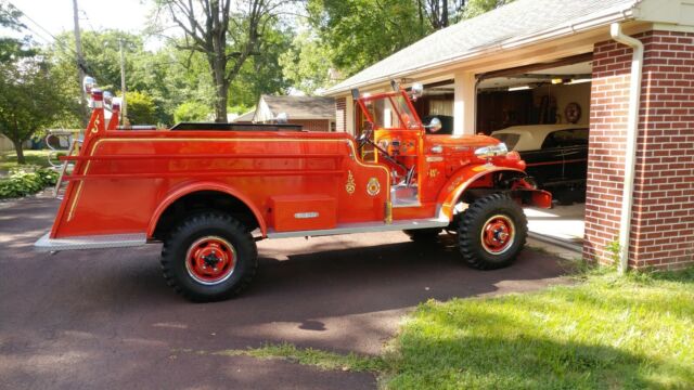 1958 Dodge Power Wagon Fire Truck 1958 Dodge Power Wagon Fire Truck