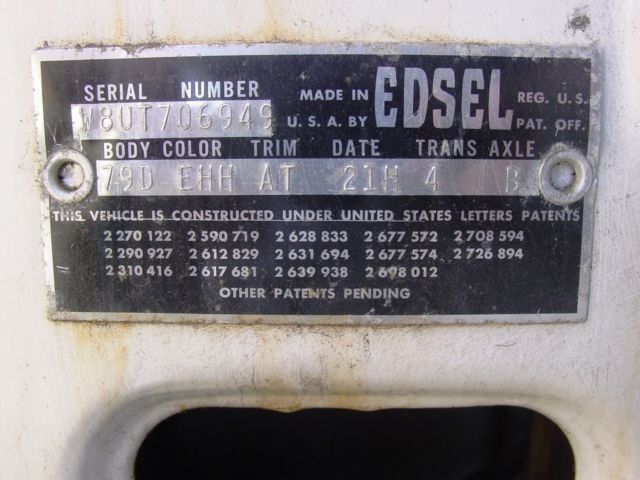 1958 Edsel Bermuda Bermuda 'Woody' Station Wagon - photo 6