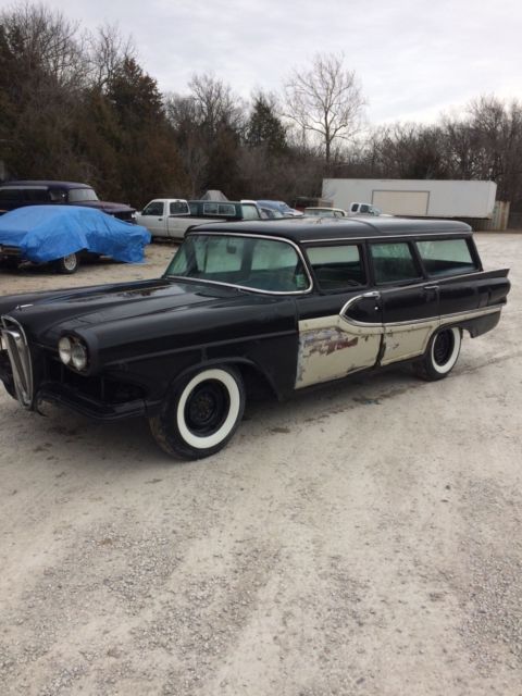 1958 Edsel Bermuda wood wagon