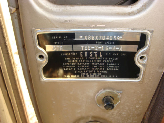 1958 Edsel 1958 edsel citation - photo 12