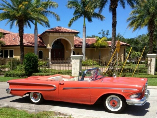 1958 Edsel Pacer Convertible, 55087 actual miles, 3rd owner 1958 Edsel Pacer Convertible