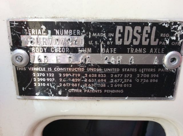 1958 Edsel PACER - photo 11