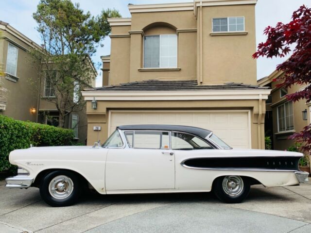 1958 Edsel Ranger N WHITE VINYL/BLACK CLOTH - photo 7