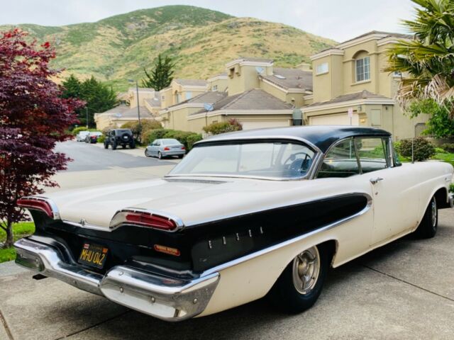 1958 Edsel Ranger N WHITE VINYL/BLACK CLOTH - photo 9