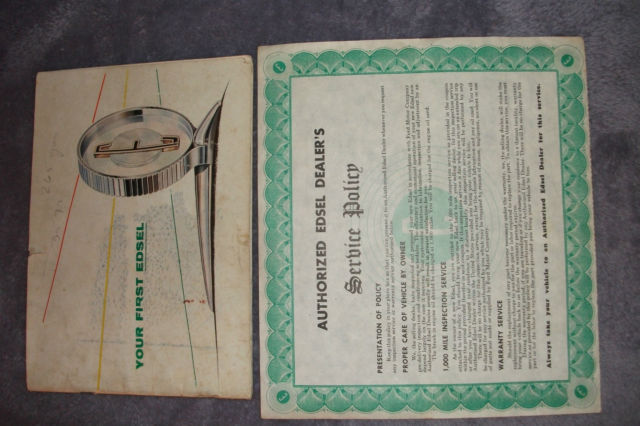1958 Edsel ROUNDUP A-Title 1 Owner - photo 13