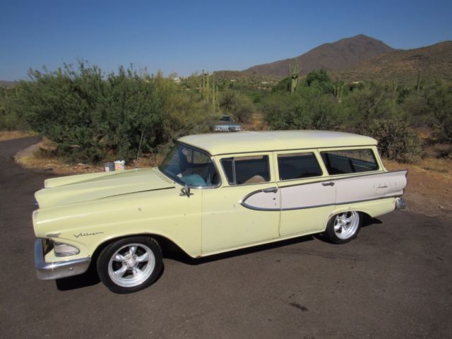 1958 EDSEL VILLAGER WAGON 1958 Edsel Villager Wagon