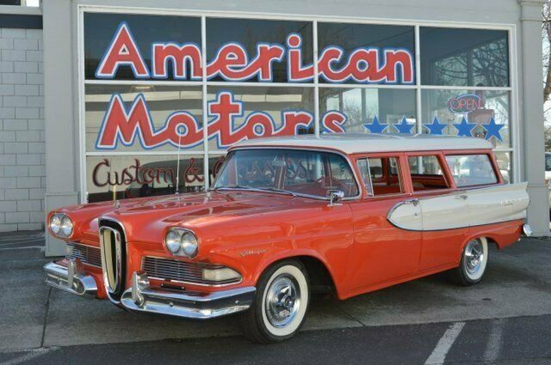 1958 Edsel Villager Wagon Available At American Motors San Jose 1958 Edsel Villager Wagon