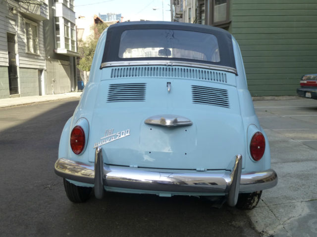1958 Fiat 500 Nuova 500 America - photo 4