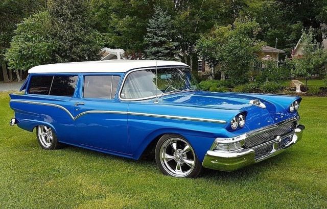 1958 Ford Fairlane 2 door Ranch Wagon - photo 9