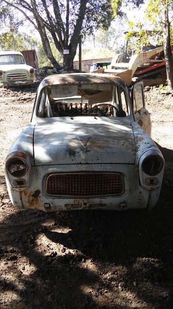 1958 Ford Anglia with spare parts Car 1958 Ford Anglia
