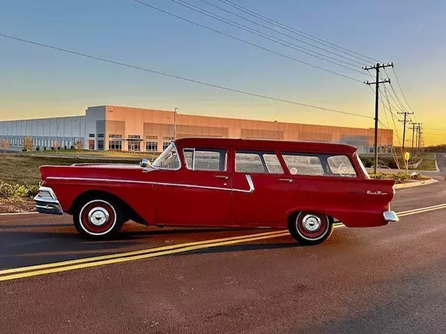 1958 Ford Club Wagon w/ Gen 2 Coyote Tremec 3650 5 Speed 1958 Ford Club Wagon