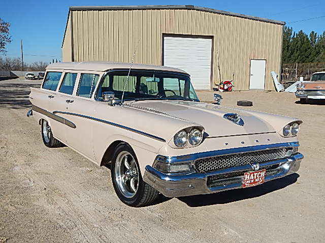 1958 Ford Fairlane Station Wagon 332 Interceptor - photo 5