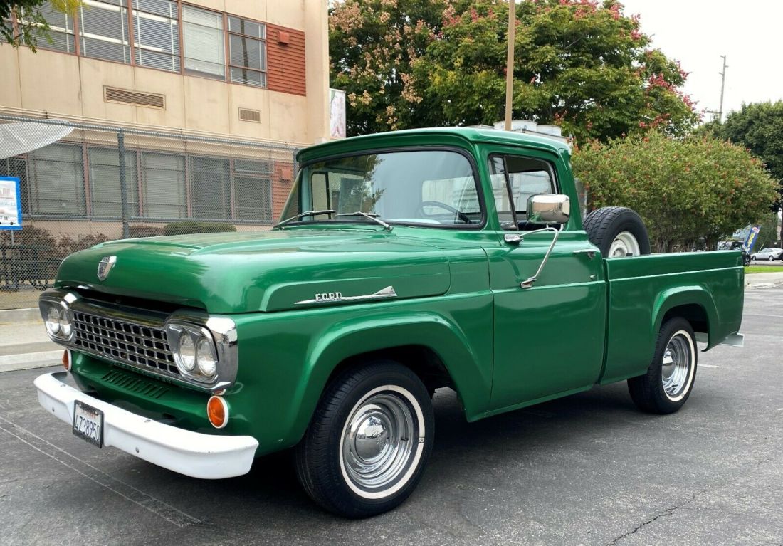 1958 Ford F-100 Shortbed California Truck 1958 Ford F-100