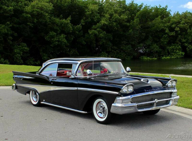 1958 Ford Fairlane 352 V8 "H" Code Engine factory rated 300 HP with automatic - photo 7