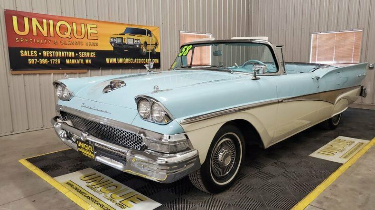 1958 Ford Fairlane 500 Skyliner Retractabe Roof Convertible 1958 Ford Fairlane 500 Skyliner Retractable Convertible