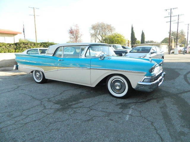 1958 Ford Fairlane Skyliner Retractable Classic Street rod custom hot rod 1958 Ford Fairlane Fairlane