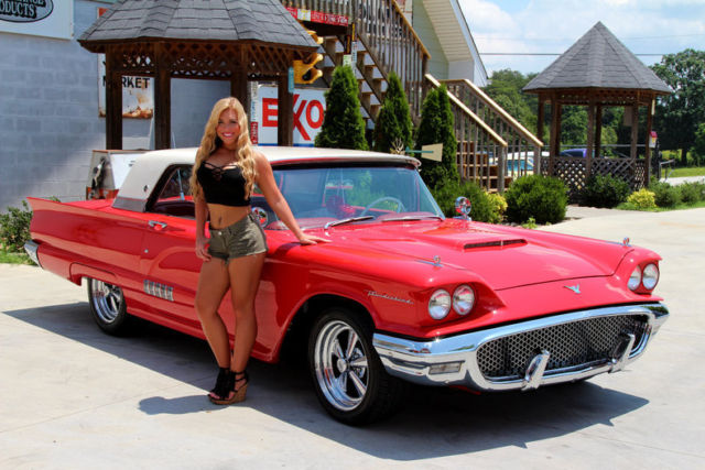 1958 Ford Thunderbird 390 C6 Auto Vintage AC PS PDB Power Windows TBird 1958 Ford Thunderbird