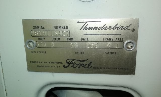 1958 Ford Thunderbird - photo 13