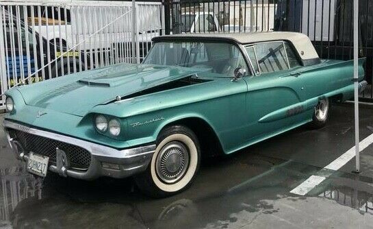 1958 Ford Thunderbird Original paint Original sets Original 32k Mile 1958 Ford Thunderbird