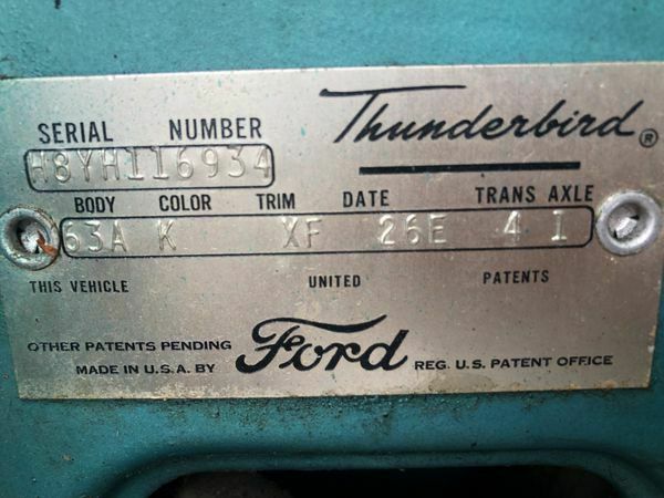 1958 Ford Thunderbird - photo 5