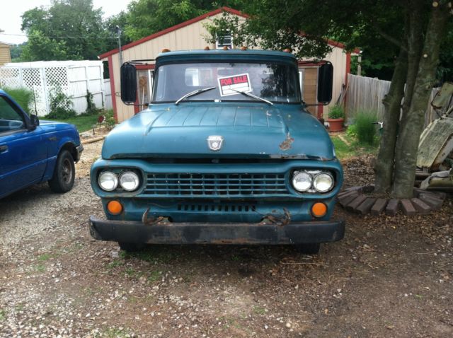 1958 ford truck f35 f350 runs drives 57k miles tiny house base 1958 Ford F-350 f350
