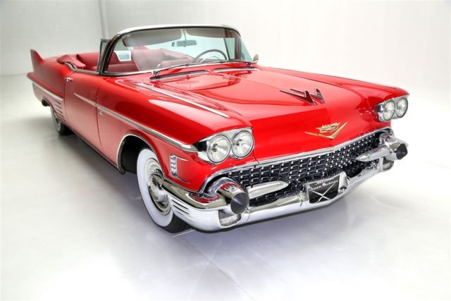 1958 Cadillac Series 62 Convertible Frame Off, AC - photo 6