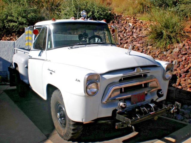 1958 INTERNATIONAL HARVESTER PICKUP A120 4X4 3/4 TON CUSTOM 1958 International Harvester A120