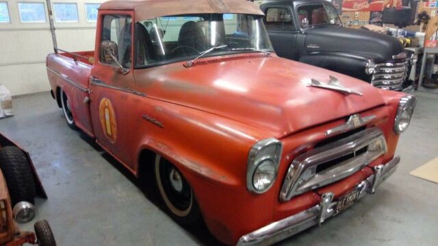 1958 international pickup Custom 1958 International Harvester B100 Chrome custom