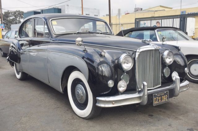 1958 JAGUAR MARK VIlI CA Black Plate Sunroof 1958 Jaguar Other 4 door sedan
