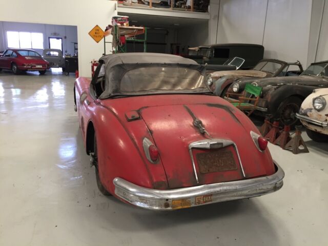 1958 Jaguar XK 150 roadster project 1958 Jaguar XK150 ots