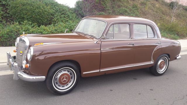 1958 Mercedes 220S "Ponton" New paint,rubber,interior,refinished wood and glass 1958 Mercedes-Benz 200-Series Ponton