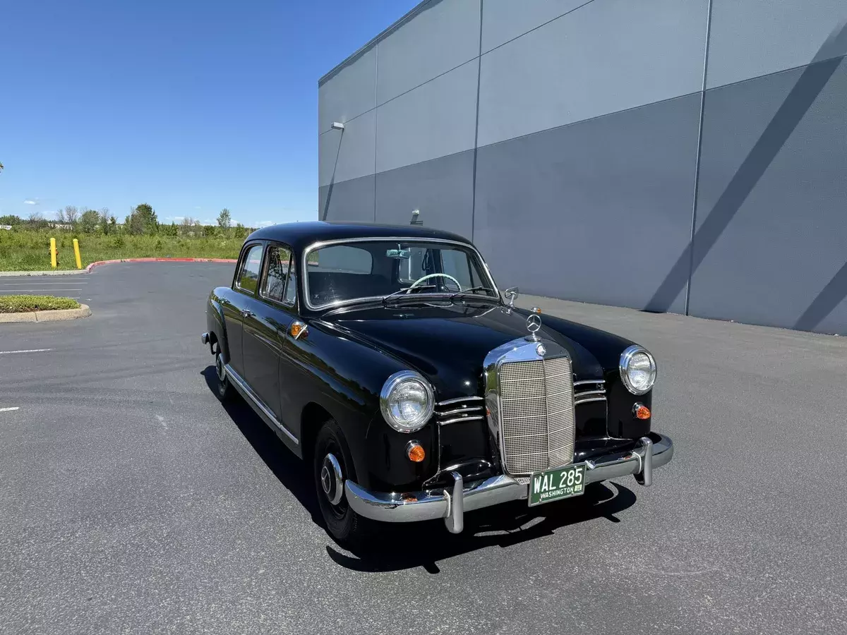 1958 Mercedes-Benz 180 D Sedan Black 4DR 1958 Mercedes-Benz 180 D 4DR